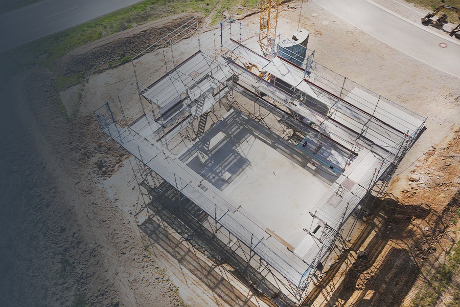 BAUDOKU­MENTATION Drohnene